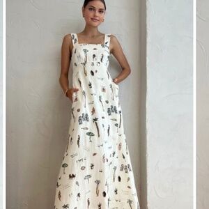 NWT Commense Tropical Print Dress